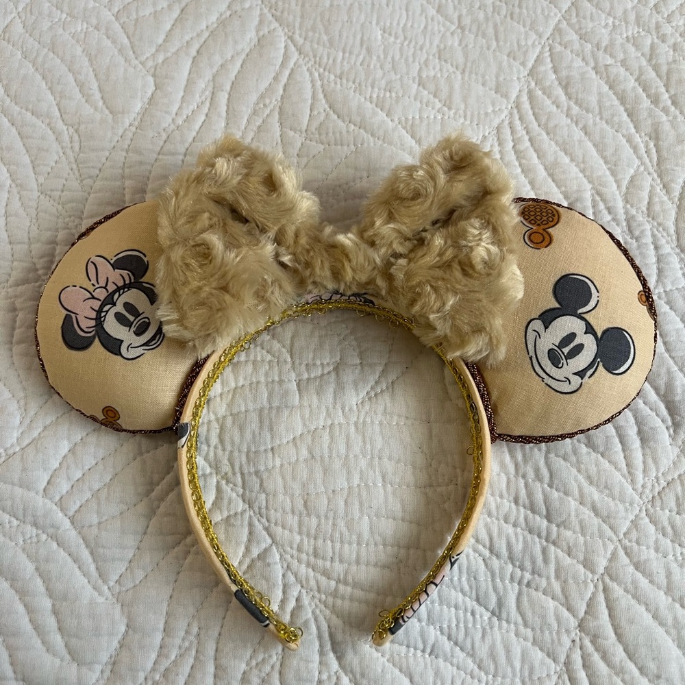 Disney Mickey and Minnie Mouse Ears Headband